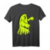 Leuchtend gelbes Halloween-Walking Ghost T-Shirt – Lustiges Süßes oder Saures Design für Trick-or-Treating und Halloween-Feiern