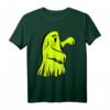 Leuchtend gelbes Halloween-Walking Ghost T-Shirt – Lustiges Süßes oder Saures Design für Trick-or-Treating und Halloween-Feiern