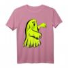 Leuchtend gelbes Halloween-Walking Ghost T-Shirt – Lustiges Süßes oder Saures Design für Trick-or-Treating und Halloween-Feiern