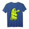 Leuchtend gelbes Halloween-Walking Ghost T-Shirt – Lustiges Süßes oder Saures Design für Trick-or-Treating und Halloween-Feiern