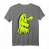 Leuchtend gelbes Halloween-Walking Ghost T-Shirt – Lustiges Süßes oder Saures Design für Trick-or-Treating und Halloween-Feiern