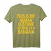 Lustiges Banana Halloween T-Shirt - Humorvolles Bananen Kostüm für Halloween, Weihnachten & Partys für Kinder, Damen & Herren