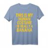 Lustiges Banana Halloween T-Shirt - Humorvolles Bananen Kostüm für Halloween, Weihnachten & Partys für Kinder, Damen & Herren