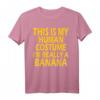 Lustiges Banana Halloween T-Shirt - Humorvolles Bananen Kostüm für Halloween, Weihnachten & Partys für Kinder, Damen & Herren
