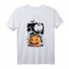 Cooles Vintage Kürbis und Fledermaus Halloween Party T-Shirt – Perfekt für Kostüm, Trick or Treat & Schul-Halloween