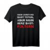 Lustiges Halloween Psychopath T-Shirt mit Spruch - Verrücktes Fasching Kostüm für Partys und Halloween