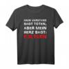 Lustiges Halloween Psychopath T-Shirt mit Spruch - Verrücktes Fasching Kostüm für Partys und Halloween
