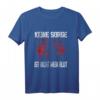 Keine Sorge das ist nicht mein Blut, blutige Hände Halloween T-Shirt – Perfekt für Horror- und Halloweenpartys