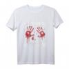 Keine Sorge das ist nicht mein Blut, blutige Hände Halloween T-Shirt – Perfekt für Horror- und Halloweenpartys
