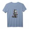 Damen Damen Süßer Tod Sensenmann Halloween T-Shirt - Lustiges Gothic Shirt für Freunde & Partner, Gruseliges Geschenk