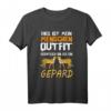 Gepard Halloween Kostüm T-Shirt - Lustiges Tierkostüm für Damen und Herren, perfekt für Halloween-Partys & Raubkatzenliebhaber