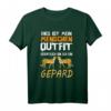 Gepard Halloween Kostüm T-Shirt - Lustiges Tierkostüm für Damen und Herren, perfekt für Halloween-Partys & Raubkatzenliebhaber