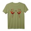 Bluthände Körbchen Halterung Blut BH Halloween Kostüm T-Shirt – Lustiges und ausgefallenes Kostüm für Fasching, Karneval & Halloween