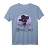 I Like Black Cats Katzen mit Hexen Hut Halloween T-Shirt – Lustiges Design für Katzenliebhaber & Tierfreunde