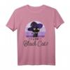 I Like Black Cats Katzen mit Hexen Hut Halloween T-Shirt – Lustiges Design für Katzenliebhaber & Tierfreunde