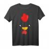 Huhn Gesicht Halloween Kostüm - Niedliches und Witziges Huhn T-Shirt für Damen, Herren, Jungen und Mädchen für die nächste Halloween Party