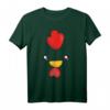 Huhn Gesicht Halloween Kostüm - Niedliches und Witziges Huhn T-Shirt für Damen, Herren, Jungen und Mädchen für die nächste Halloween Party