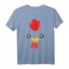 Huhn Gesicht Halloween Kostüm - Niedliches und Witziges Huhn T-Shirt für Damen, Herren, Jungen und Mädchen für die nächste Halloween Party