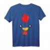 Huhn Gesicht Halloween Kostüm - Niedliches und Witziges Huhn T-Shirt für Damen, Herren, Jungen und Mädchen für die nächste Halloween Party