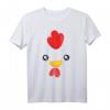 Huhn Gesicht Halloween Kostüm - Niedliches und Witziges Huhn T-Shirt für Damen, Herren, Jungen und Mädchen für die nächste Halloween Party