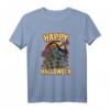 Happy Halloween Kürbis T-Shirt für Damen und Herren – Lustiges Geschenk für Halloween Partys, Kinder & Familie