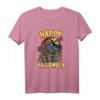 Happy Halloween Kürbis T-Shirt für Damen und Herren – Lustiges Geschenk für Halloween Partys, Kinder & Familie