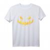 Halloween T-Shirt Kürbis Gesicht - Gruselige Party Geschenkidee für Männer und Frauen, Trendiges Horror Motiv für Halloween Feier & Kostüm Alternativen