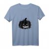 Dunkles Kürbis Halloween Kostüm | Cooles Halloween Party T-Shirt mit Aquarell-Design