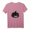 Dunkles Kürbis Halloween Kostüm | Cooles Halloween Party T-Shirt mit Aquarell-Design