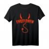 Engelchen oder Teufelchen Kostüm T-Shirt – Originelles Halloween Geschenk für Mädchen, Jungen & Teenager