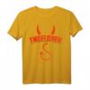 Engelchen oder Teufelchen Kostüm T-Shirt – Originelles Halloween Geschenk für Mädchen, Jungen & Teenager