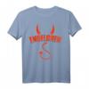 Engelchen oder Teufelchen Kostüm T-Shirt – Originelles Halloween Geschenk für Mädchen, Jungen & Teenager