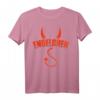 Engelchen oder Teufelchen Kostüm T-Shirt – Originelles Halloween Geschenk für Mädchen, Jungen & Teenager