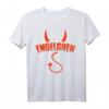 Engelchen oder Teufelchen Kostüm T-Shirt – Originelles Halloween Geschenk für Mädchen, Jungen & Teenager