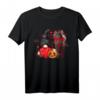 Lustiges Vampir-Kostüm mit Kürbis & Fledermäusen - Halloween Zwerg T-Shirt für Damen, Familien & Paare