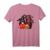 Lustiges Vampir-Kostüm mit Kürbis & Fledermäusen - Halloween Zwerg T-Shirt für Damen, Familien & Paare