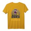 Weißer Pudel fliegt auf Hexenbesen - Retro Halloween T-Shirt für Pudel-Liebhaber, Freunde und Fans der Halloween-Party
