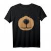 Funny Cute Bear Face Halloween Costume T-Shirt - DIY Teddy Face Geschenk für Kinder & Erwachsene, Last-Minute Kostümidee