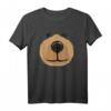 Funny Cute Bear Face Halloween Costume T-Shirt - DIY Teddy Face Geschenk für Kinder & Erwachsene, Last-Minute Kostümidee
