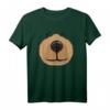 Funny Cute Bear Face Halloween Costume T-Shirt - DIY Teddy Face Geschenk für Kinder & Erwachsene, Last-Minute Kostümidee