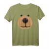 Funny Cute Bear Face Halloween Costume T-Shirt - DIY Teddy Face Geschenk für Kinder & Erwachsene, Last-Minute Kostümidee