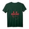 Damen Engelchen Teufelchen Kostüm T-Shirt mit V-Ausschnitt - Lustiges Halloween Geschenk für Damen, Kinder & Familie