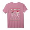 Tanzende Skelette Dance of Death Kinder T-Shirt - Lustiges Halloween und Weihnachts Motiv für Kinder, ideal als Geschenk
