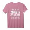 This Is My Zombie Costume - Lustiges Halloween Quote Humor T-Shirt für Zombie-Fans und Partys
