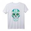 Sugar Skull Totenkopf Halloween & Día De Los Muertos T-Shirt – Buntes Totenkopf-Design für Feierlichkeiten und Festtage