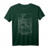Gothic Halloween T-Shirt mit Tod Tarotkarte und kopflosen Reiter - Perfectes Samhain- oder Halloween-Geschenk für Esoterik-Fans und Gothic-Liebhaber