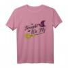 Heute Abend fliegen wir Hexe - Lustiges Halloween T-Shirt für Partys und Geschenke