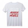 Just a Girl Who Loves Horror Movies Halloween T-Shirt – Spooky Gothic & Funny Halloween Shirt für Frauen, Mädchen & Gothic Fans