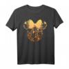 HapDeer Minnie Mouse Halloween Ghosts & Pumpkins Gradient T-Shirt – Official Disney Merchandise für Fans & Halloween