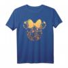 HapDeer Minnie Mouse Halloween Ghosts & Pumpkins Gradient T-Shirt – Official Disney Merchandise für Fans & Halloween